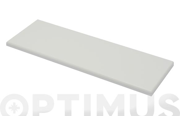Prestatge rectangular blanc càlid, 80 x 23 x 1,8 cm