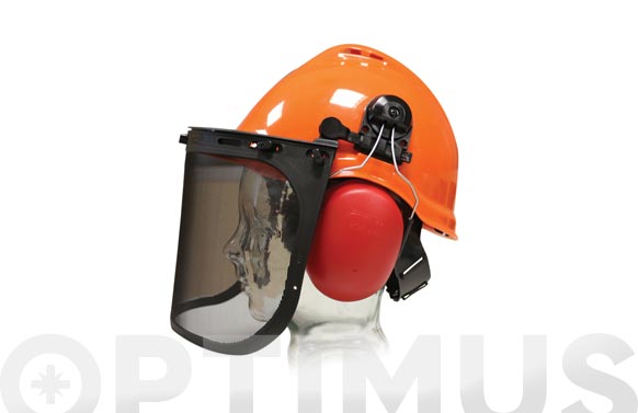 Kit protecció forestal, casco, pantalla y audición