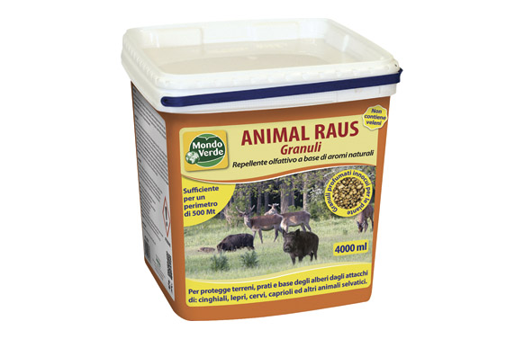 Repelente animales salvajes, en grano, 4000 ml