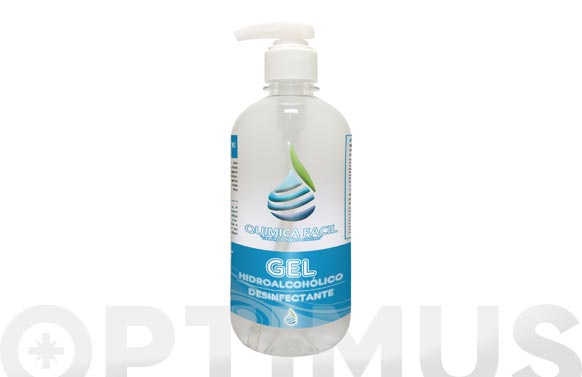 Gel hidroalcohólico desinfectante, 500 ml