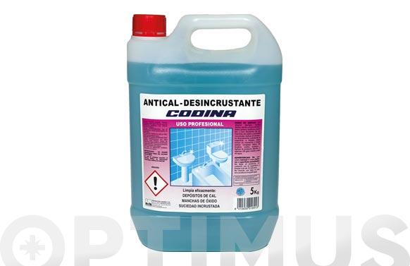 Antical desincrustante profesional, 5 l