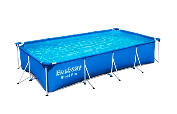 Piscina desmontable Steel Pro, 400 x 211 x 81 cm