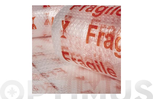 Plàstic bombolla "Fràgil" 100 g/m2,  0,6 x 5 m