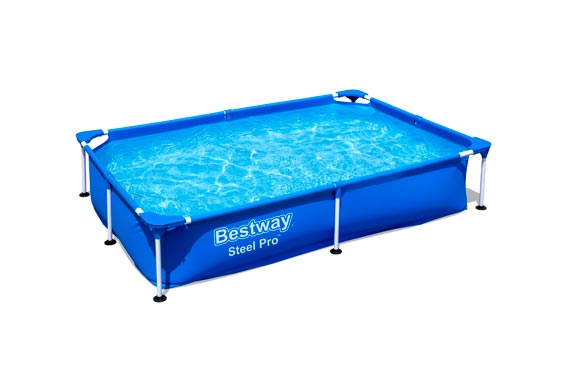 Piscina desmuntable Steel Pro, 221 x 150 x 43 cm