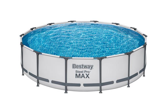 Piscina desmuntable Steel Pro Max, amb escala, 427 x 107 cm