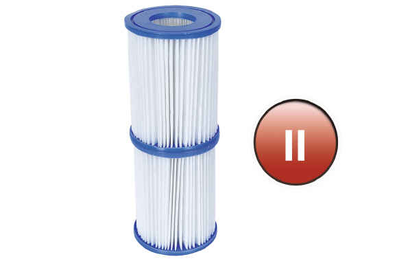 Filtros de cartucho Bestway, tipo II, 2 u