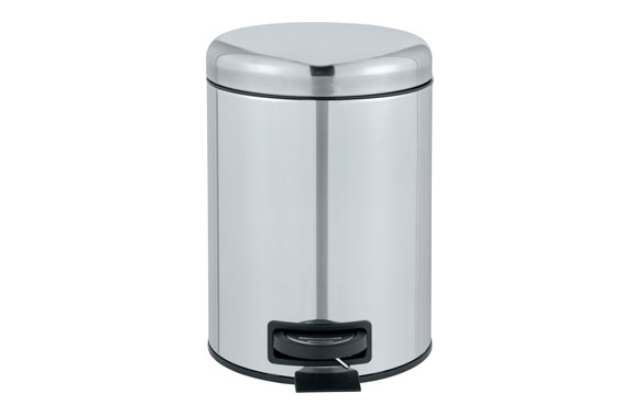 Galleda bany amb pedal, inox, 5 l