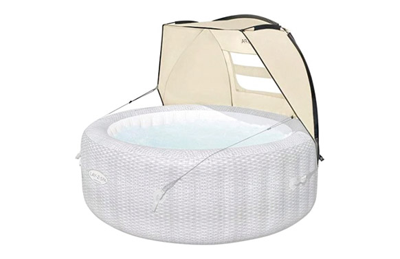 Techo sombra lateral spa, 183 x 94 x 109 cm