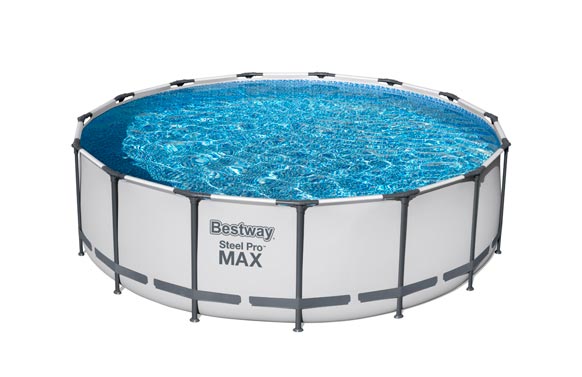 Piscina desmuntable Steel Pro Max, amb escala, 457 x 122 cm