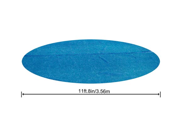 Cobertor per a piscina, solar, Ø366 cm