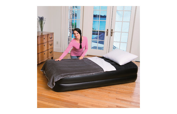 Colchón cama hinchable, inflador eléctrico, 191 x 97 x 46 cm