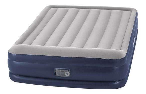 Matalàs llit inflable amb coixí, inflador elèctric, 203 x 152 x 46 cm