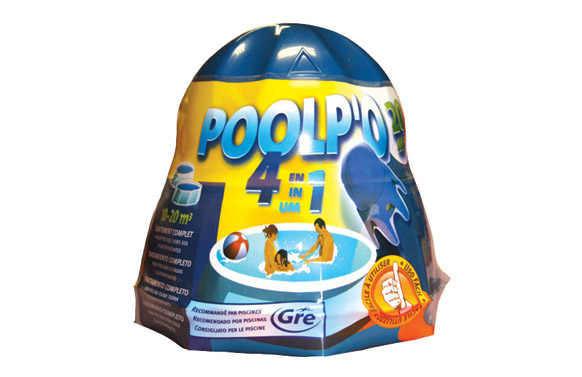 Clor tractament mensual, Poolp'O, 500 g