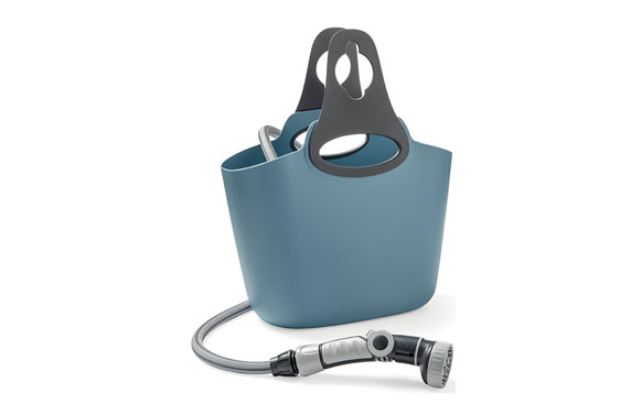 Manguera Aquapop extensible, bolsa azul, 25 m