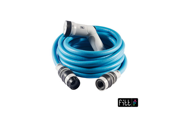 Manguera extensible Ikon, azul, 15 m