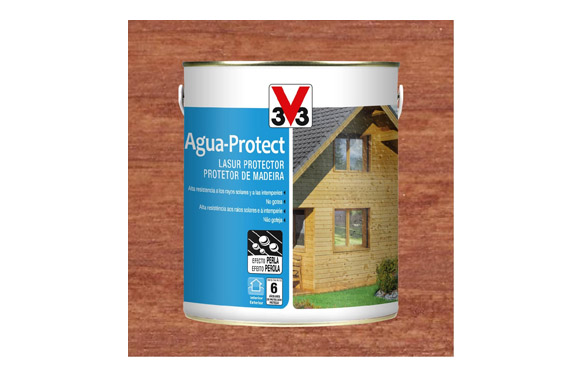 Lasur aigua-protect setinat, 750 ml, sapeli