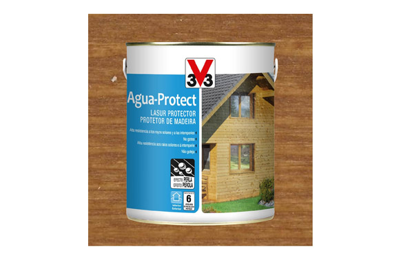 Lasur aigua-protect setinat, 2,5 l, teca