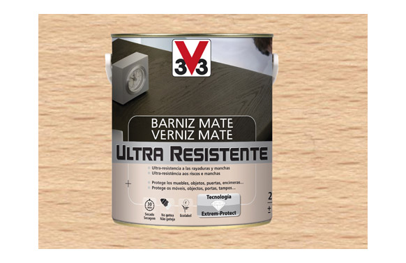 Vernís interior ultra resistent, incolor mat, 2,5 l