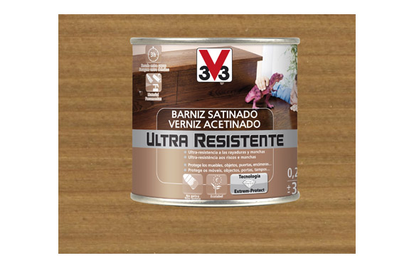 Vernís interior ultra resistent, cirerer setinat, 750 ml