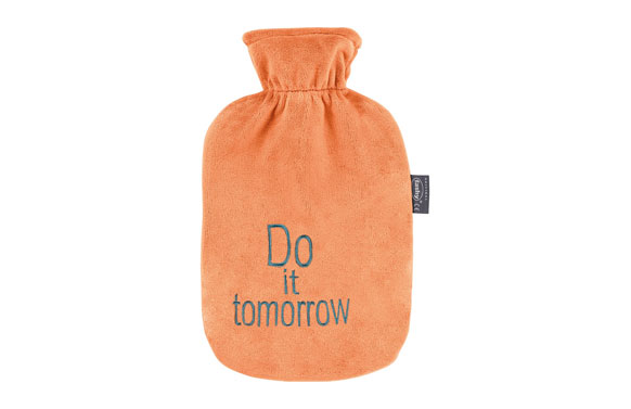 Bolsa agua caliente polar, naranja/azul, 2 l