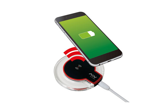 Carregador sobretaula sense fil, 5 W