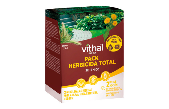 Herbicida total pack, 250 ml + 25 ml