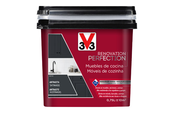 Pintura cuines, 750 ml, antracita